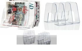 Separator pentru cataloage, reviste , corespondenta, HAN Sorter - transparent cristal