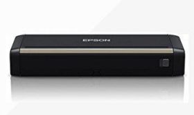 Scanner Epson DS-310 portabil, dimensiune A4, tip sheetfed, vitezascanare: 50 ipm alb-negru si color, rezolutie optica 600x600dpi,Scanare dublă la o singură trecere a colii, fiabilitate ciclu de lucruzilnic 500 pagini, formate ieşire :BMP, Scanare că