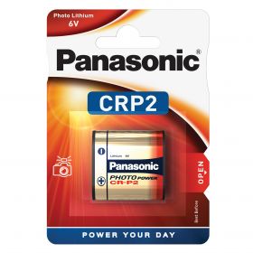 Panasonic baterie litiu CR-P2 6V dimensiuni 35mm x 19,5mm x h36mm Blister 1bucCR-P2PL/1BP
