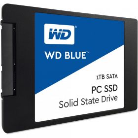 SSD WD, 1TB, Blue, SATA 3.0, 7mm, 2.5", rata transfer r/w 545mbs/525mbs