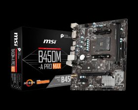 Placa de baza MSI AMD B450M-A PRO MAX