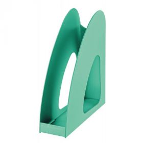 Suport vertical plastic pentru cataloage HAN Twin - verde jad