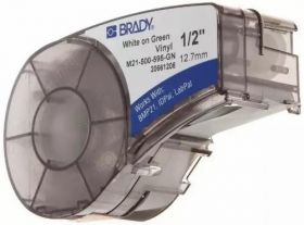 Banda continua vinil Brady M21-500-595-GN, 12.7mm, 6.4m