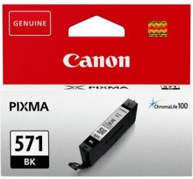 Cartus cerneala Canon CLI-571BK, black, capacitate 7ml, pentru Canon Pixma MG6850/MG6851, Canon Pixma MG5750/MG5751, Canon Pixma MG7750/MG7751/MG7752.