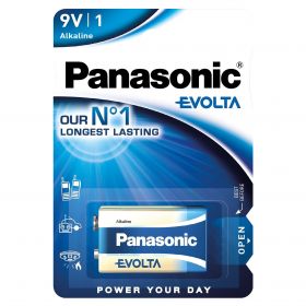 Panasonic baterie alcalina 9V 6LR61 Evolta Blister 1buc6LR61EGE/1BP