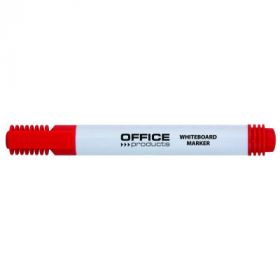 Marker pentru table de scris, varf rotund, corp plastic, Office Products - rosu