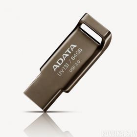 USB Flash Drive ADATA 64Gb, UV131, USB3.0, Gri