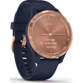Smartwatch Garmin Vivomove 3S, S/E EU Sport Blue-Gold, Silicone