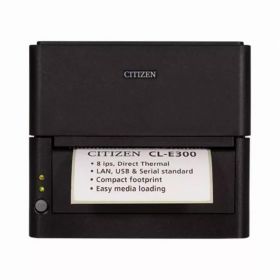 Imprimanta de etichete Citizen CL-E300, 203DPI, Ethernet, neagra