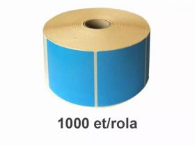 Role etichete termice ZINTA albastre 58x43mm, 1000 et./rola