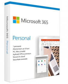 Licenta Cloud Retail Microsoft 365 Personal Romanian Subscriptie 1 an Medialess P6