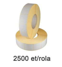 Rola de etichete ecothermal ZINTA 30x60mm, 2500 et./rola