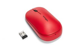Mouse Kensington SureTrack, conexiune wireless sau bluetooth, dimensiune medie, rosu