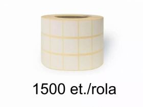Role etichete termice ZINTA 33x30mm, 1500 et./rola