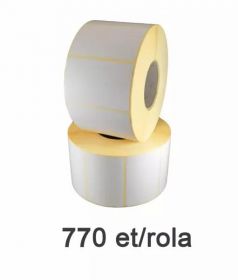 Role etichete termice detasabile 90x50mm, 770 et./rola