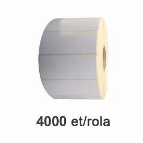 Role etichete semilucioase ZINTA 100x40mm, 4000 et./rola