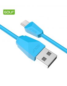Cablu USB la USB tip C Golf Diamond Sync Cable ALBASTRU GC-27t