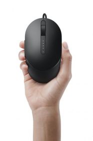 Dell Mouse MS3220, Wired - USB 2.0, 5 buttons, Movement Resolution 3200 dpi, Colour: Black, Weight: 98g
