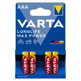 Varta baterie alcalina LongLife MAX Power (Max Tech) AAA (LR3) 4703 Blister 4buc