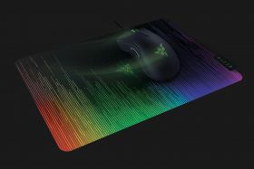 MOUSEPAD RAZER SPHEX V2 MINI GAMING, Excellent tracking quality for both laser and optical mice, Extra durable polycarbonate finish, Approximate size : 270 mm / 10.6 in (Length) x 215 mm / 8.5 in (Width) x 0.5 mm / 0.02 in (Height), Approximate weight: 35