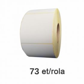 Role etichete termice ZINTA 75x125mm, 73 et./rola
