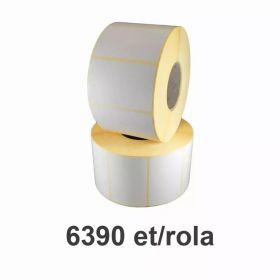 Role etichete termice ZINTA 40x21mm, 6390 et./rola