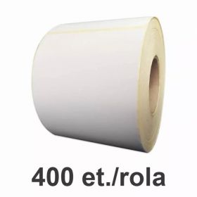 Role etichete semilucioase ZINTA 100x110mm, 400 et./rola