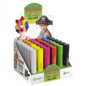 Display creioane pentru machiaj, 6 x 6culori/display, ALPINO Fiesta - Classic colours