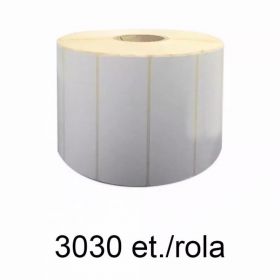 Role etichete semilucioase ZINTA 110x36mm, 3030 et./rola