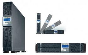 UPS Legrand Daker DK Plus 3000VA/ 2700W, tip online cu dubla conversie VFI-SS-111, forma Rack/ Tower, 230V, baterie 12V/ 9AH x 6, dimensiuni 440x88 (2U) x600mm, IP20, culoare negru