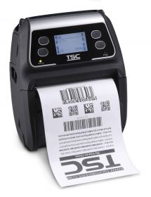 Imprimanta mobila de etichete TSC Alpha-4L, 203DPI, Bluetooth, Wi-Fi, LCD