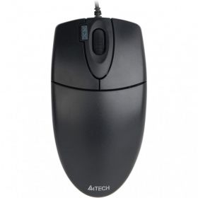 Mouse A4tech cu fir, optic, OP-620D-U1, 800dpi, negru, USB