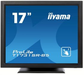 Monitor POS touchscreen iiyama ProLite T1731SR, 17 inch, rezistiv, negru