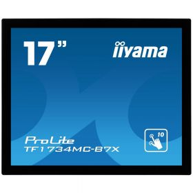 Monitor POS touchscreen iiyama ProLite TF1734MC-B7X, 17 inch, PCAP, negru mat