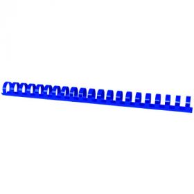 Inele plastic 22 mm, max 210 coli, 50buc/cut Office Products - albastru
