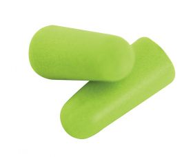 Protectie urechi, spuma polyurethan, 2 buc/set, standard EN352-2, reduce zgomotul la 37dB - verde