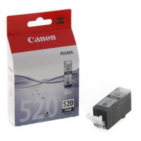 Cartus cerneala Canon PGI-520BK, black, 19ml / 320 pagini, pentru Canon MX860, Pixma IP3600, Pixma IP4600, Pixma IP4700, Pixma MP540, Pixma MP550, Pixma MP560, Pixma MP620, Pixma MP630, Pixma MP640, Pixma MP980, Pixma MP990, Pixma MX870