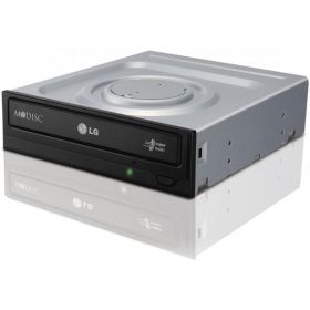 "DVDRW Hitachi-LG 24X SATA BULK BLACK GH24NSD5, Max Speed: DVD 24x DVD+/-R Write 8x DVD+/-R DL Write 5x DVD-RAM Write, CD 48x CD-R Write, Host interface: SATA (Serial ATA), dimensions (WxHxD): 146 mm x 41.3 mm x 165 mm (Without Bazel)."