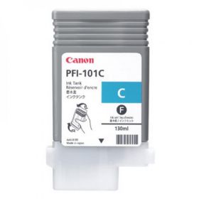 Cartus cerneala Canon PFI-101C, cyan, capacitate 130ml, pentru CanoniPF5X00, iPF6100