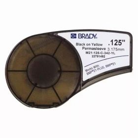 Banda continua termocontractibila Brady M21-125-C-342-YL, 6mm, 2.1m