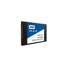 SSD WD, 250GB, Blue, SATA 3.0, 7mm, 2.5", rata transfer r/w 545mbs/525mbs