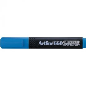 Textmarker ARTLINE 660, varf tesit 1.0-4.0mm - bleu