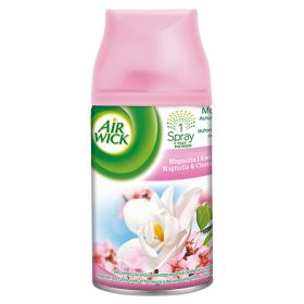 AIR WICK Magnolia & Cherry, rezerva spray odorizant pentru camera, 250ml
