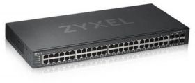 Zyxel GS1920-48v2 48-port GbE Smart Managed Switch 4x GbE combo (RJ45/SFP) ports