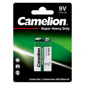 Camelion  baterie Long Life Super Heavy Duty 9V 6F22 Blister 1buc