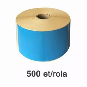 Role etichete termice ZINTA albastre 105x210mm, 500 et./rola
