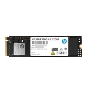 SSD HP, EX900, 120GB, M.2 2280, PCIeGen 3 (8Gb/s), R/W speed: 1900/512 MB/s (PN: 2LU79AA#ABB)