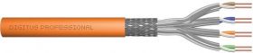 Cablu S-FTP Digitus CAT 7, tambur 500 m, portocaliu