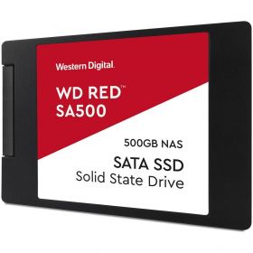 SSD WD, RED SA500 SATA SSD, 2.5", 500GB, SATA III, R/W: 560/530MB/s