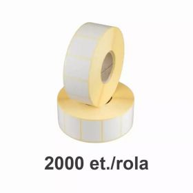 Role etichete termice ZINTA 38x25mm, 2000 et./rola